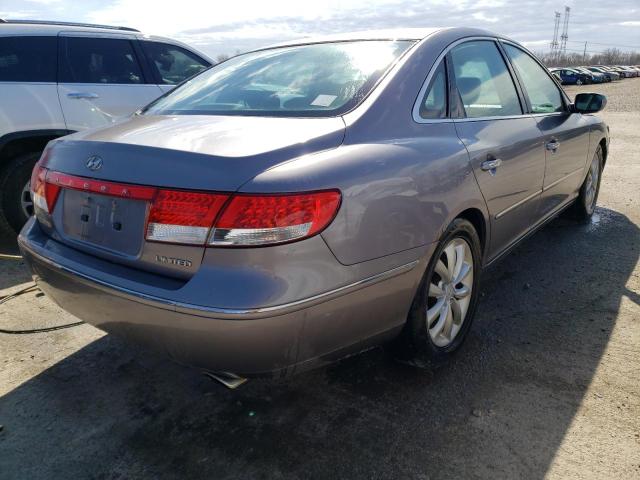 Photo 3 from auction – 2006 HYUNDAI AZERA SE with VIN KMHFC46F26A120787