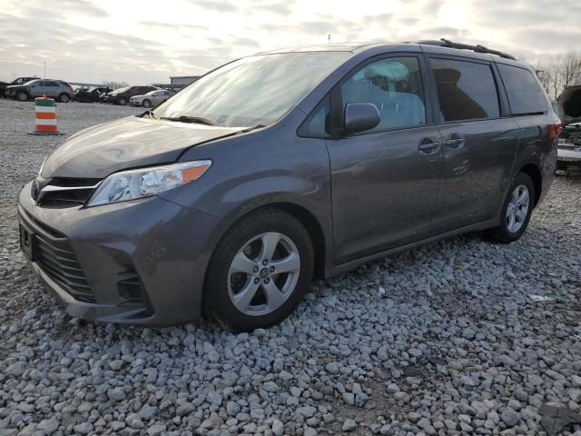 TOYOTA SIENNA LE 2020 with VIN 5TDKZ3DC6LS035261 - Photo from auction