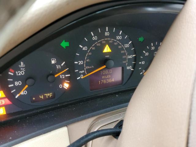 Photo 9 from auction – 2001 MERCEDES-BENZ E 320 with VIN WDBJF65JX1B193995