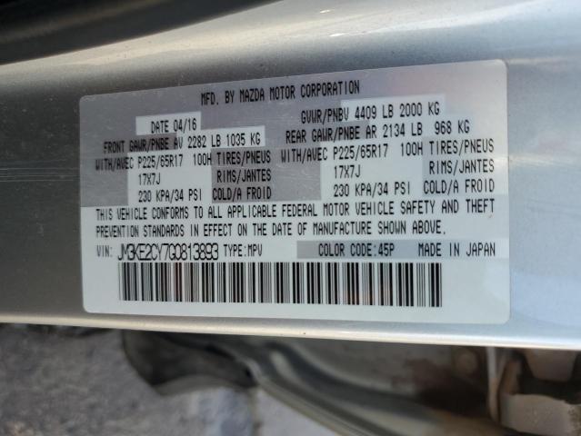 Photo 14 from auction – 2016 MAZDA CX-5 TOURI with VIN JM3KE2CY7G0813893