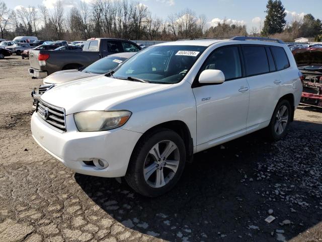 TOYOTA HIGHLANDER 2008 with VIN JTEES43A882089436 - Photo from auction