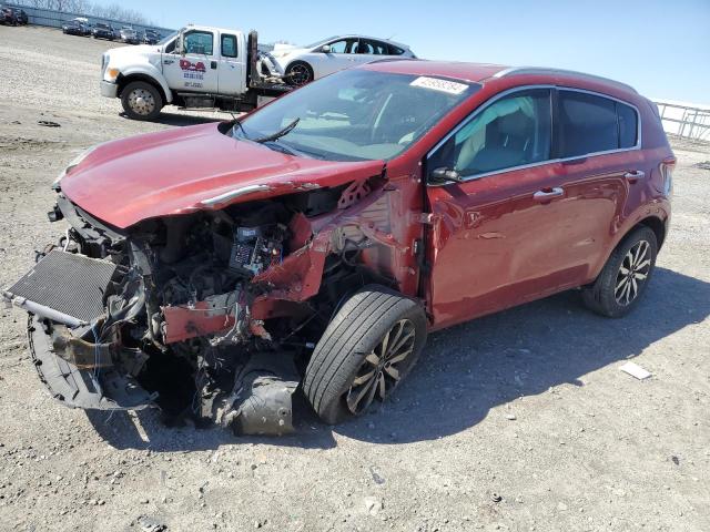 KIA SPORTAGE E 2018 with VIN KNDPNCAC6J7421742 - Photo from auction