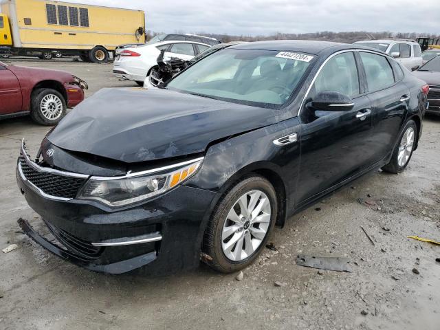 KIA OPTIMA EX 2018 with VIN 5XXGU4L37JG194218 - Photo from auction