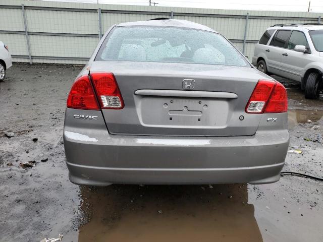 Photo 6 from auction – 2005 HONDA CIVIC EX with VIN 2HGES26885H593135