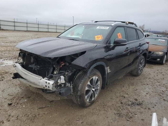 TOYOTA HIGHLANDER 2021 with VIN 5TDGZRBH1MS059637 - Photo from auction