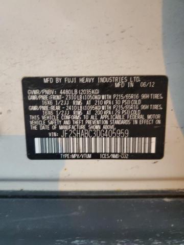 Photo 12 from auction – 2013 SUBARU FORESTER 2 with VIN JF2SHABC3DG405959