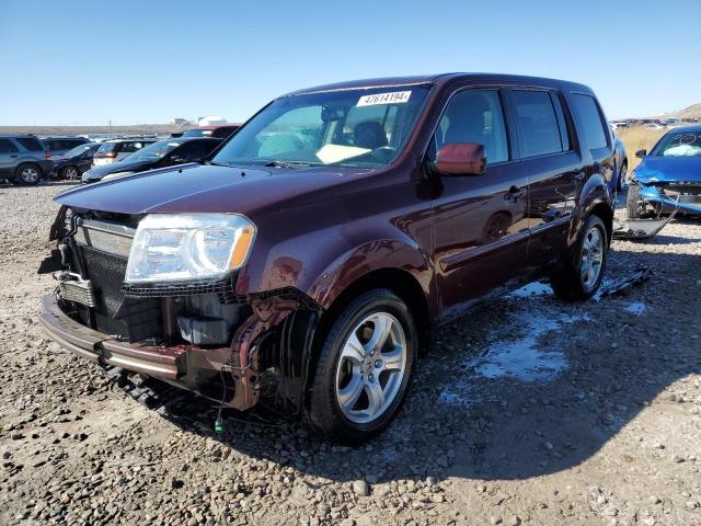 HONDA PILOT EXL 2013 with VIN 5FNYF4H58DB036356 - Photo from auction