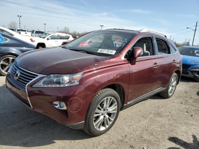 LEXUS RX 350 BAS 2013 with VIN 2T2BK1BAXDC210353 - Photo from auction