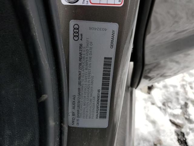 Photo 12 from auction – 2016 AUDI A6 PRESTIG with VIN WAUHGAFCXGN083145