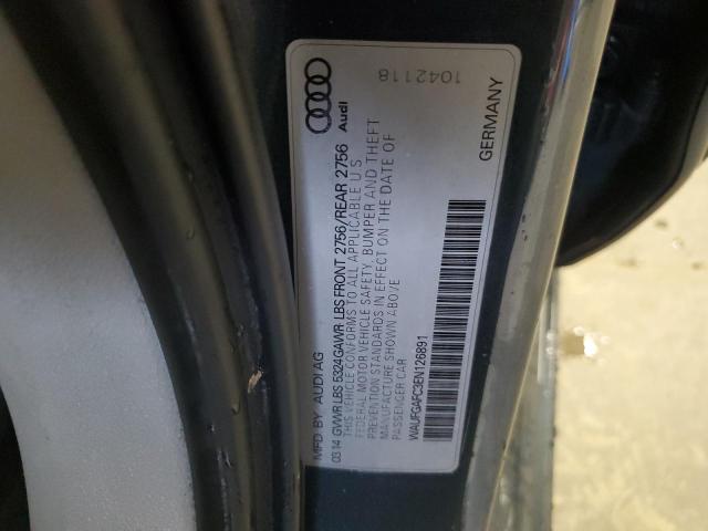 Photo 12 from auction – 2014 AUDI A6 PREMIUM with VIN WAUFGAFC3EN126891