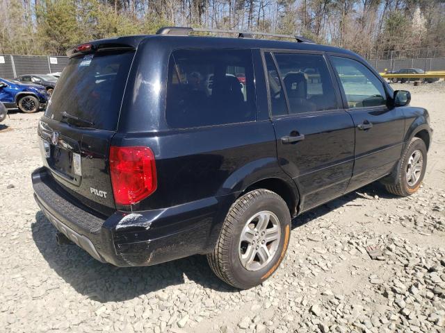 Photo 3 from auction – 2005 HONDA PILOT EXL with VIN 5FNYF18515B066427
