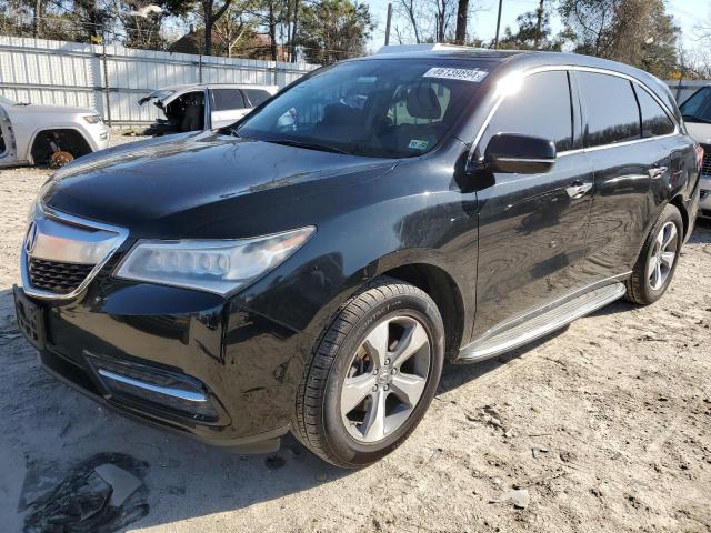 ACURA MDX 2014 with VIN 5FRYD4H20EB017859 - Photo from auction