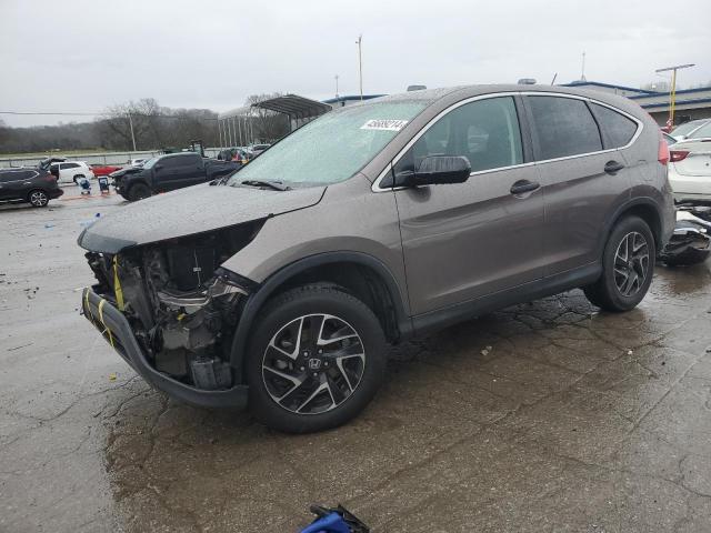 HONDA CR-V SE 2016 with VIN 5J6RM4H49GL076362 - Photo from auction
