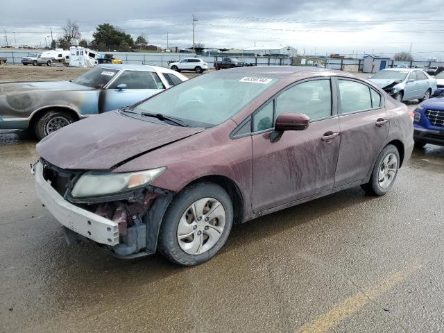 HONDA CIVIC LX 2015 with VIN 19XFB2F51FE245697 - Photo from auction