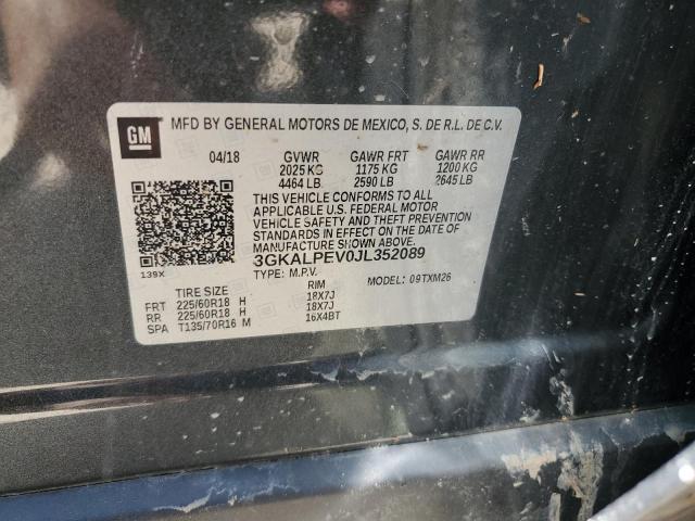 Photo 12 from auction – 2018 GMC TERRAIN SL with VIN 3GKALPEV0JL352089