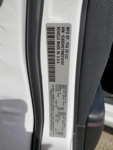 Photo 12 from auction – 2022 DODGE DURANGO R/ with VIN 1C4SDHCT4NC210107