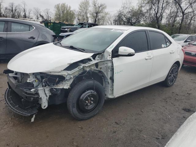 TOYOTA COROLLA L 2016 with VIN 2T1BURHE6GC599990 - Photo from auction