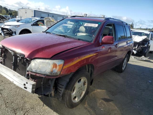 TOYOTA HIGHLANDER 2007 with VIN JTEEP21A570227811 - Photo from auction