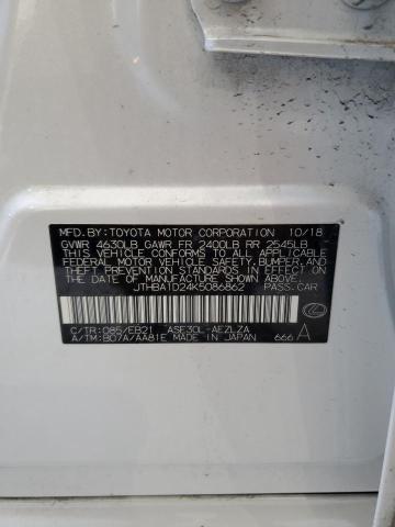 Photo 13 from auction – 2019 LEXUS IS 300 with VIN JTHBA1D24K5086862