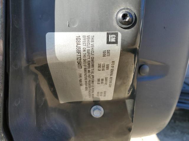 Photo 12 from auction – 2007 SATURN ION LEVEL with VIN 1G8AJ58F77Z154177