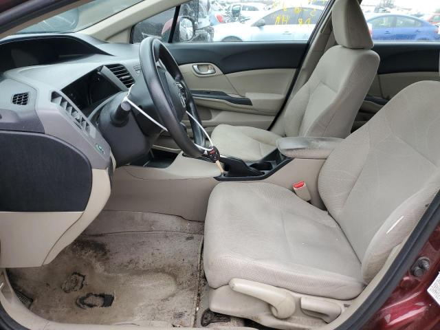 Photo 7 from auction – 2012 HONDA CIVIC LX with VIN 19XFB2F52CE036805