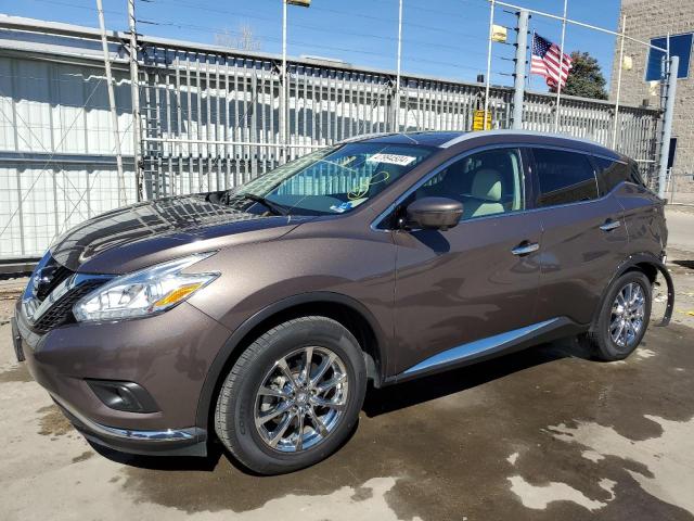 Photo 1 from auction – 2016 NISSAN MURANO S with VIN 5N1AZ2MH3GN166771