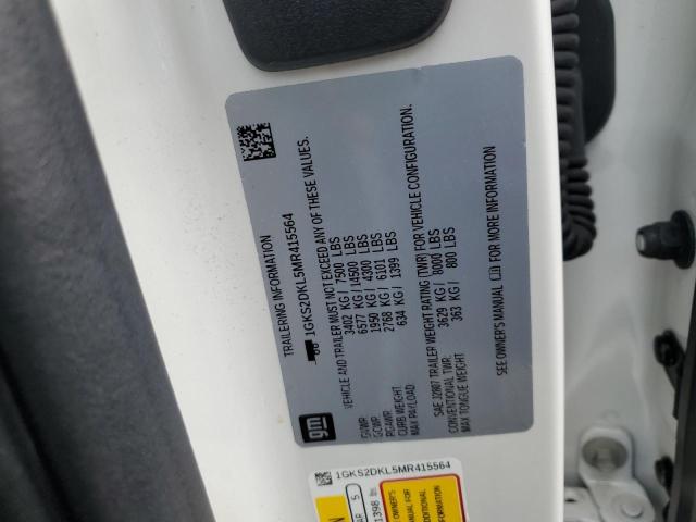 Photo 14 from auction – 2021 GMC YUKON DENA with VIN 1GKS2DKL5MR415564