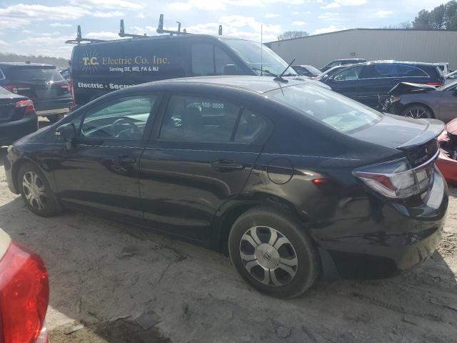 Photo 2 from auction – 2013 HONDA CIVIC HYBR with VIN 19XFB4F24DE200512