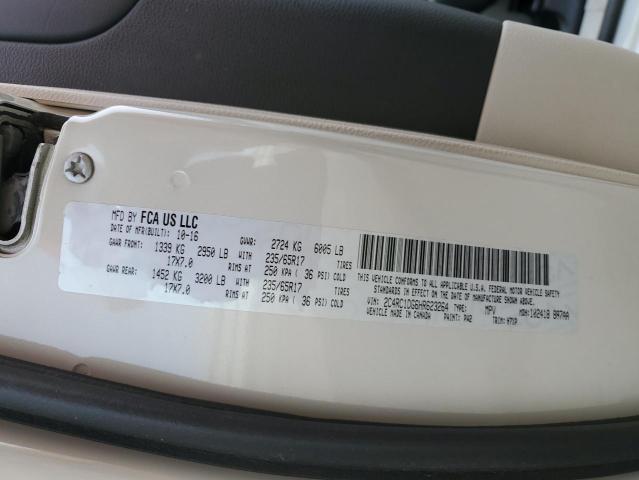 Photo 14 from auction – 2017 CHRYSLER PACIFICA T with VIN 2C4RC1DG6HR623264