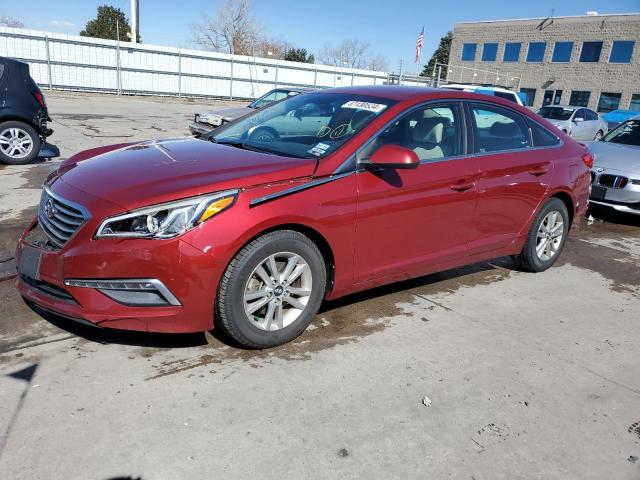 HYUNDAI SONATA SE 2015 with VIN 5NPE24AF2FH219614 - Photo from auction