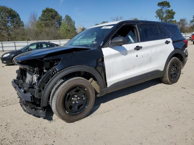 FORD EXPLORER P 2021 with VIN 1FM5K8AB0MGC32041 - Photo from auction