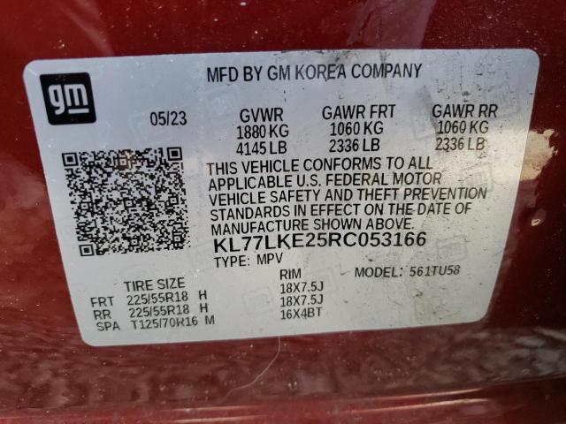 Photo 14 from auction – 2024 CHEVROLET TRAX ACTIV with VIN KL77LKE25RC053166