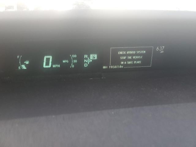 Photo 9 from auction – 2012 TOYOTA PRIUS PLUG with VIN JTDKN3DP4C3010097