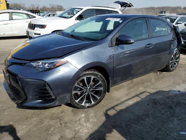 TOYOTA COROLLA L 2019 with VIN 2T1BURHE0KC127566 - Photo from auction
