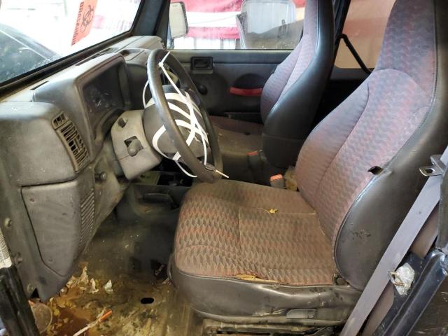 Photo 7 from auction – 2000 JEEP WRANGLER / with VIN 1J4FA29P3YP725169