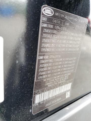 Photo 14 from auction – 2018 LAND ROVER RANGE ROVE with VIN SALWR2RV4JA802677
