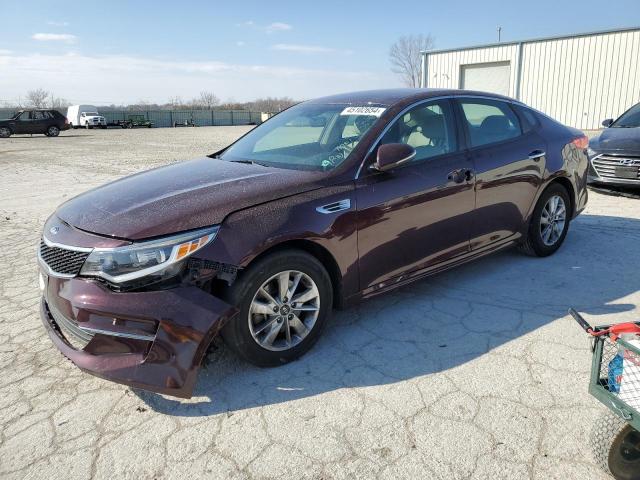 KIA OPTIMA LX 2016 with VIN 5XXGT4L39GG073816 - Photo from auction