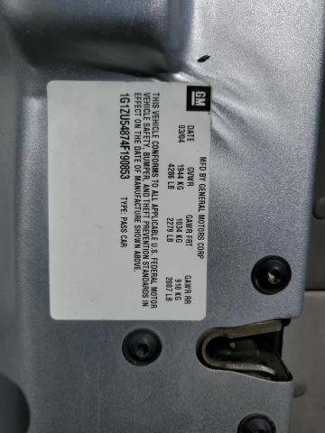 Photo 12 from auction – 2004 CHEVROLET MALIBU LT with VIN 1G1ZU54874F190853