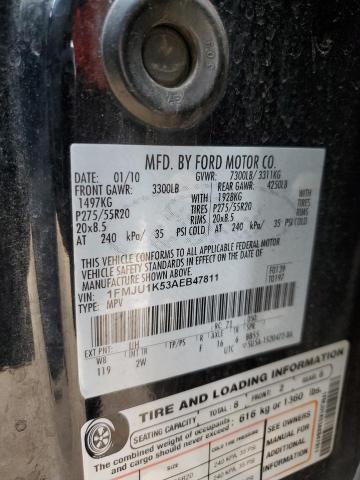 Photo 13 from auction – 2010 FORD EXPEDITION with VIN 1FMJU1K53AEB47811