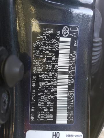 Photo 12 from auction – 2016 TOYOTA COROLLA L with VIN 2T1BURHE6GC509401