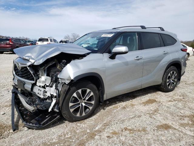TOYOTA HIGHLANDER 2022 with VIN 5TDGZRBH6NS206312 - Photo from auction