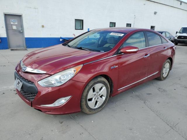 HYUNDAI SONATA HYB 2011 with VIN KMHEC4A46BA000518 - Photo from auction
