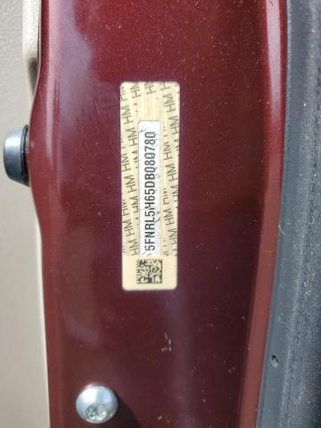 Photo 13 from auction – 2013 HONDA ODYSSEY EX with VIN 5FNRL5H65DB080780