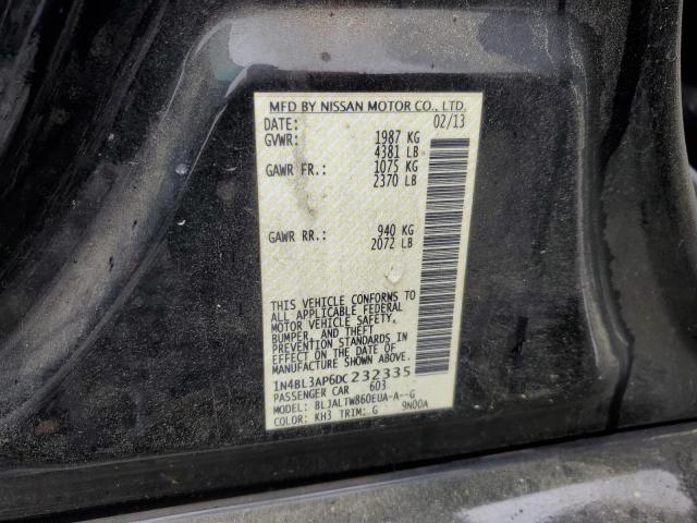 Photo 12 from auction – 2013 NISSAN ALTIMA 3.5 with VIN 1N4BL3AP6DC232335