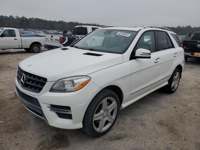 MERCEDES-BENZ ML 350 2014 with VIN 4JGDA5JB2EA340890 - Photo from auction