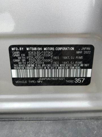 Photo 14 from auction – 2022 MITSUBISHI OUTLANDER with VIN JA4APVAU1NU013221