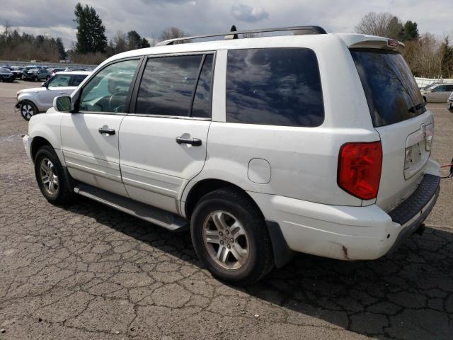 Photo 2 from auction – 2003 HONDA PILOT EXL with VIN 2HKYF18543H556133