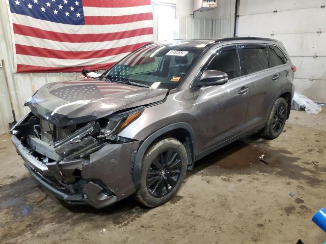 Photo 1 from auction – 2019 TOYOTA HIGHLANDER with VIN 5TDJZRFH1KS625468