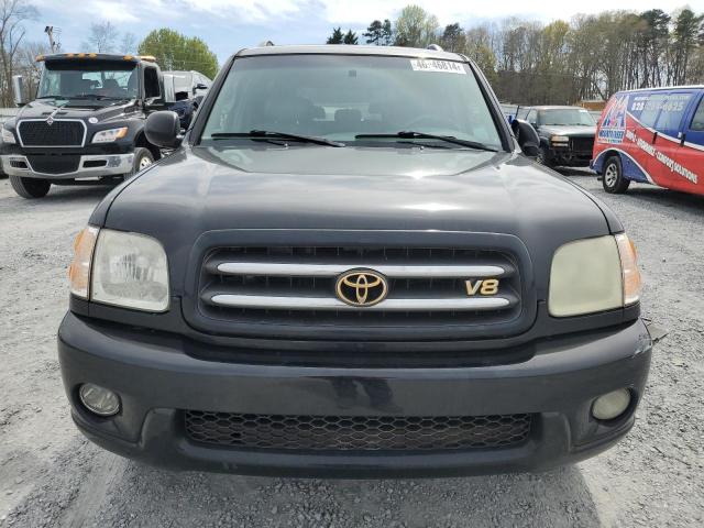 Photo 5 from auction – 2002 TOYOTA SEQUOIA LI with VIN 5TDZT38A02S101844