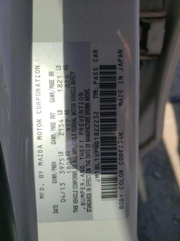 Photo 12 from auction – 2013 MAZDA 3 I with VIN JM1BL1VP4D1822232